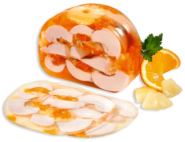 Bild: Hähnchenfilet in Aspik