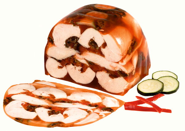 Bild: Hähnchenfilet MEDITERRAN in Aspik