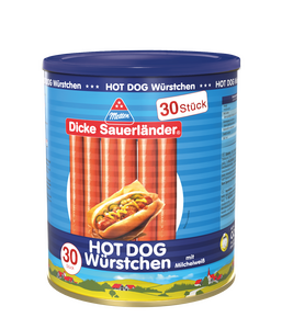 Bild "Dicke Sauerländer" Hot Dog Würstchen