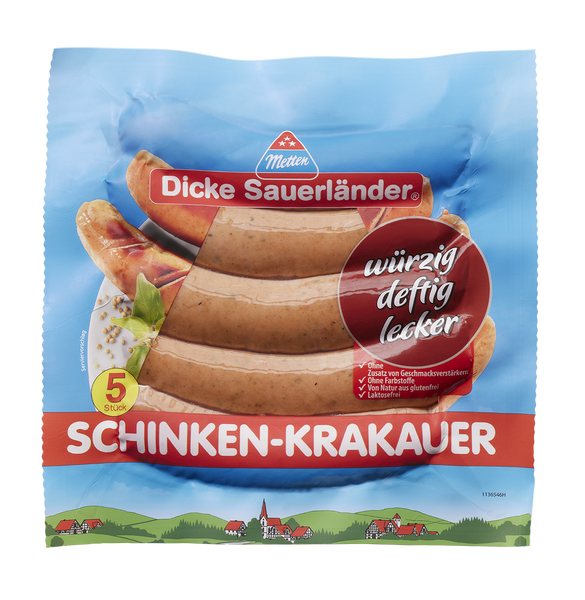 Bild: "Dicke Sauerländer" Schinken-Krakauer