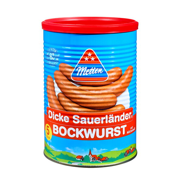 Bild: "Dicke Sauerländer" Bockwurst