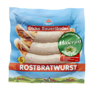 Bild "Dicke Sauerländer" Rostbratwurst Majoran